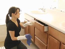 Clean Kitchen Cabinets clean cabinets1 4 Ways to Keep Your Kitchen Cabinets Clean