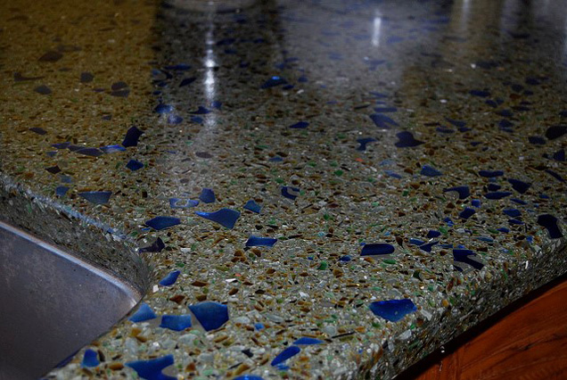 Recycled Material Countertop