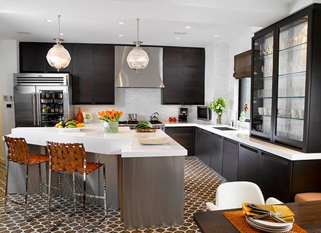 Transitional Kitchen Design: Blending Materials