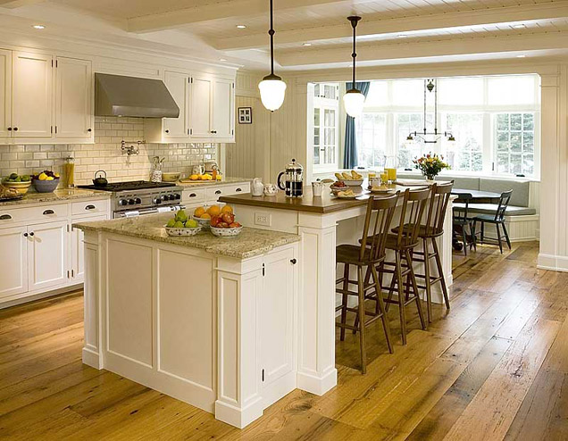 Bar-Style Kitchen Island